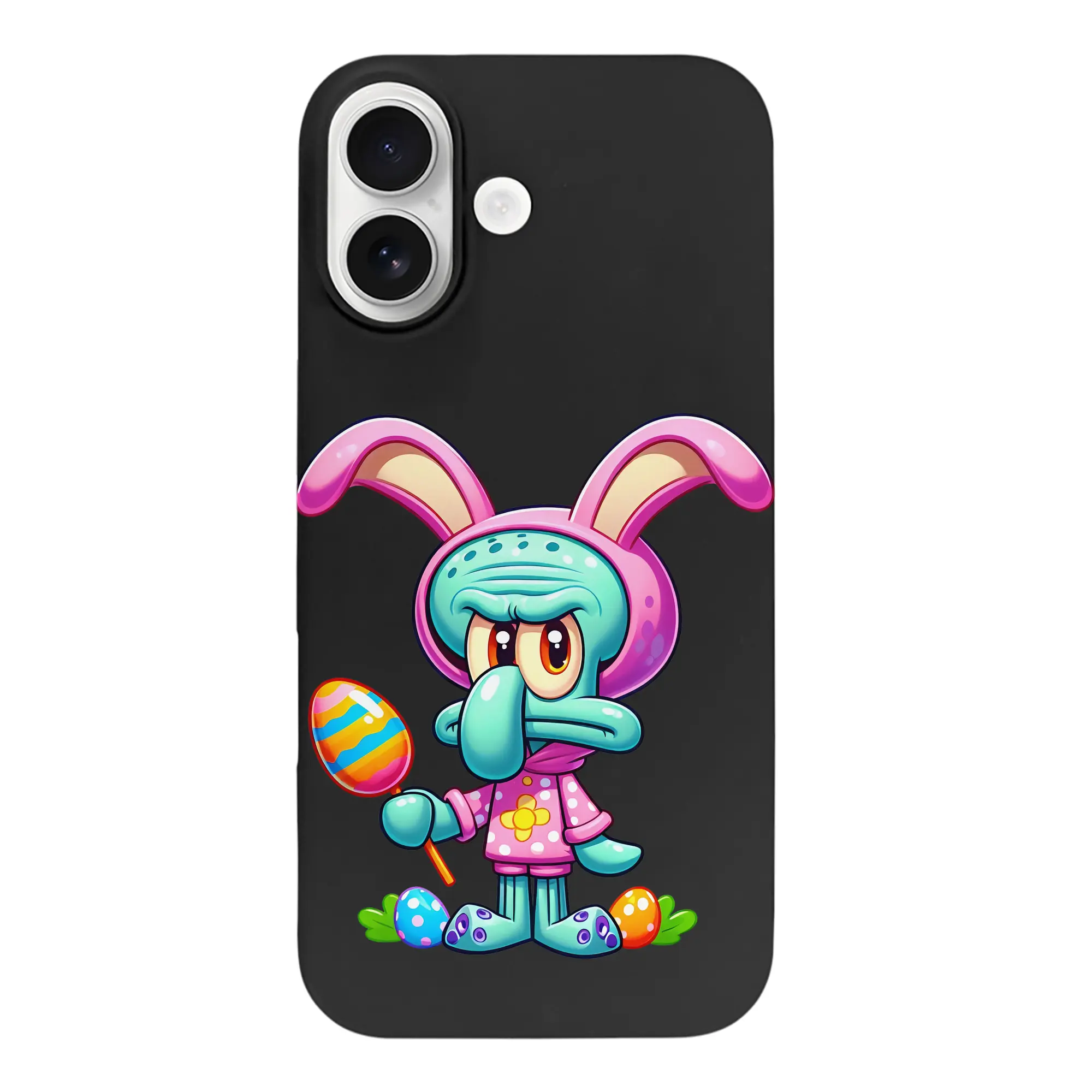 スポンジボブ グッズ イカルド - iPhone 17 シリーズ シリコンケース 薄型 耐衝撃 指紋防止 ソフトタッチカバー 精密フィット 傷防止 保護ケース iPhone 17/17 Air/17 Pro/17 Pro Max 対応